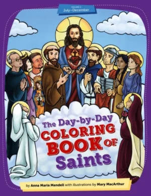 Day-by-Day Coloring Book of Saints, Volume 2